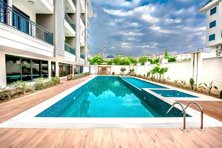 Moderne 2+1-Wohnung in der prestigeträchtigen Gegend von Oba