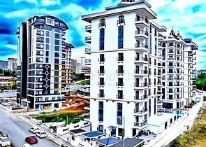 Neue 1+1 Wohnung im Stadtteil Mahmutlar