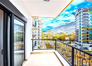 Neue 1+1 Wohnung im Stadtteil Mahmutlar