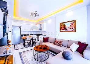 Neue 1+1 Wohnung im Stadtteil Mahmutlar