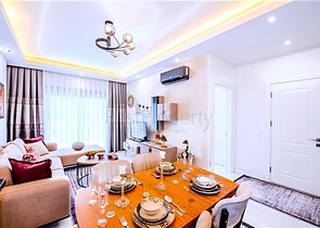 Neue 1+1 Wohnung im Stadtteil Mahmutlar