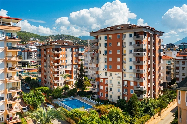 Möblierte 2+1 Wohnung im Zentrum von Alanya