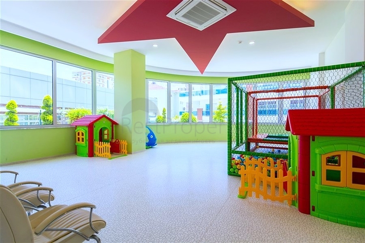 Möblierte Wohnung im Stadtteil Mahmutlar