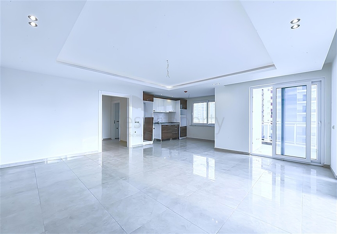 Möblierte Wohnung im Stadtteil Mahmutlar