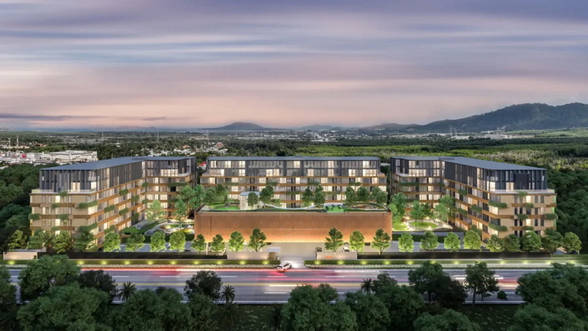 Moderne Wohnanlage in Phuket