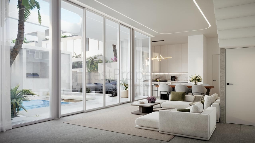 Luxuriöse Villen mit herrlichem Blick im Herzen der Lagune