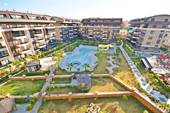 Wohnung 3+1 in der Gegend von Oba von einem hochwertigen Entwickler 