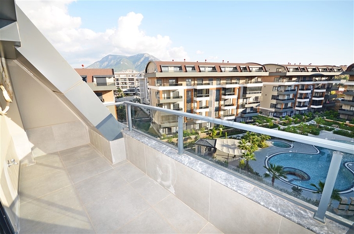 Wohnung 3+1 in der Gegend von Oba von einem hochwertigen Entwickler 