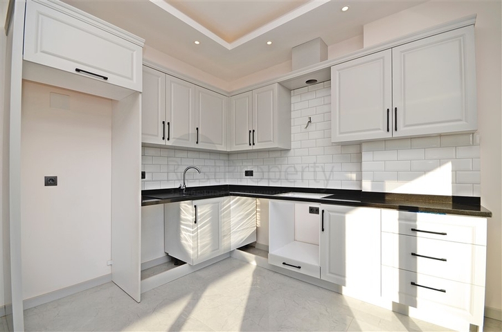 Wohnung 3+1 in der Gegend von Oba von einem hochwertigen Entwickler 