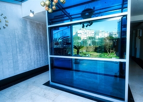 Wohnung 2+1 in einem Hotelplankomplex, 5 Minuten vom Meer entfernt