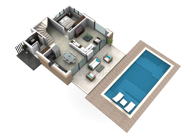 Villa mit 4 Schlafzimmern in Fethiye