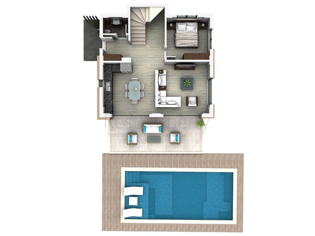 Villa mit 4 Schlafzimmern in Fethiye