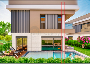 Neues Investitionsprojekt,Villen im Konyaaltyviertel