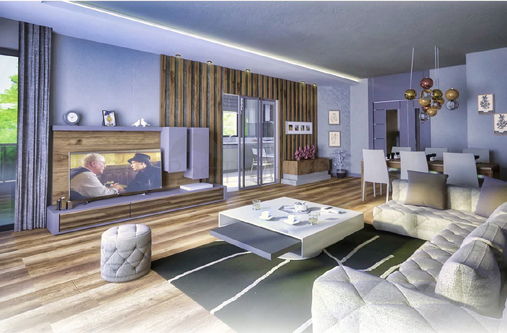 Neuer Komplex mit 3+1-Wohnungen im Stadtteil Doshemealta  