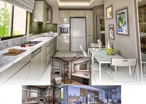 Neuer Komplex mit 3+1-Wohnungen im Stadtteil Doshemealta  