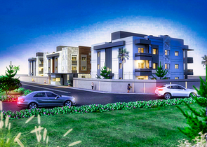 Neuer Komplex mit 3+1-Wohnungen im Stadtteil Doshemealta  