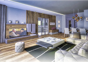 Neuer Komplex mit 3+1-Wohnungen im Stadtteil Doshemealta  