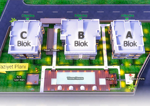 Neuer Komplex mit 3+1-Wohnungen im Stadtteil Doshemealta  