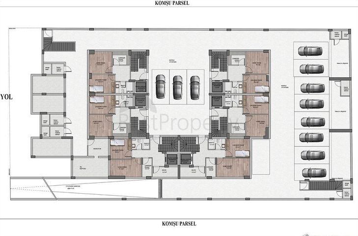 Investitionsprojekt , Villen im Stadtteil Mollayusuf - Konyaalti 