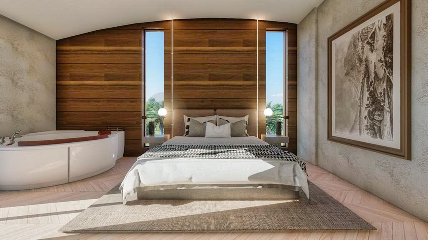 Investitionsprojekt , Villen im Stadtteil Mollayusuf - Konyaalti 