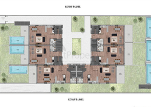 Investitionsprojekt , Villen im Stadtteil Mollayusuf - Konyaalti 