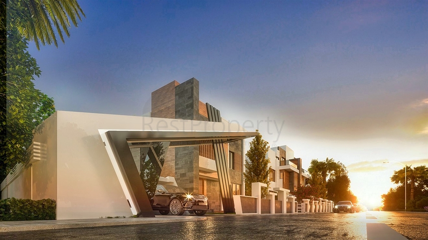 Ein einzigartiges Projekt von Villen in der Nachbarschaft von Mollayusuf - Antalya