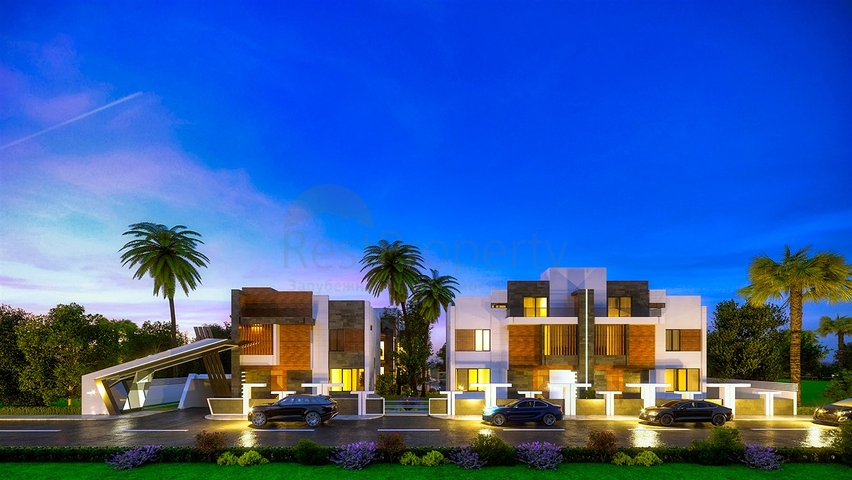 Ein einzigartiges Projekt von Villen in der Nachbarschaft von Mollayusuf - Antalya