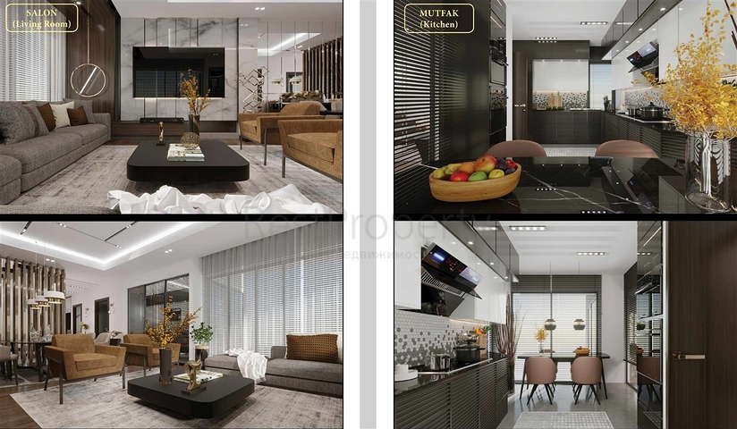 Ein einzigartiges Projekt von Villen in der Nachbarschaft von Mollayusuf - Antalya