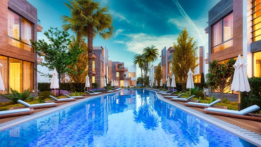 Ein einzigartiges Projekt von Villen in der Nachbarschaft von Mollayusuf - Antalya