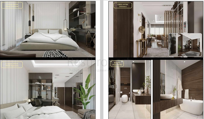 Ein einzigartiges Projekt von Villen in der Nachbarschaft von Mollayusuf - Antalya