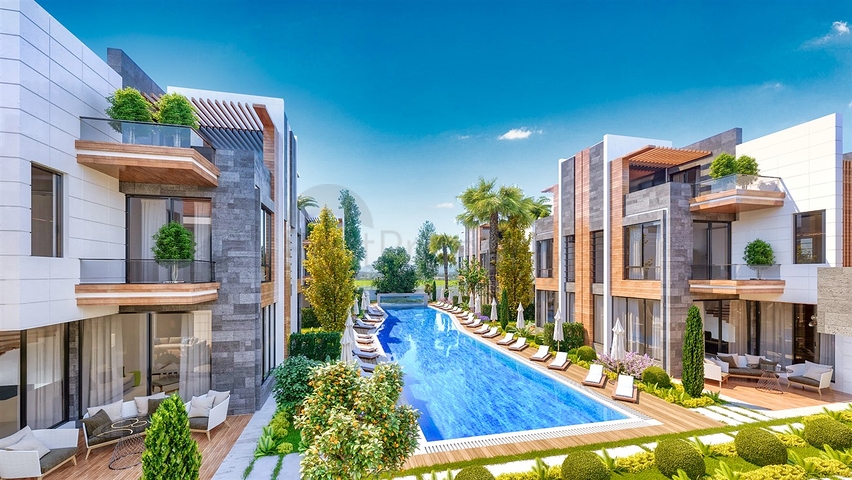 Ein einzigartiges Projekt von Villen in der Nachbarschaft von Mollayusuf - Antalya