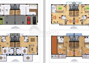 Ein einzigartiges Projekt von Villen in der Nachbarschaft von Mollayusuf - Antalya