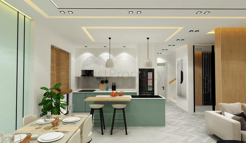 Villen in der Nachbarschaft von Chamyuva , Kemer - Antalya .