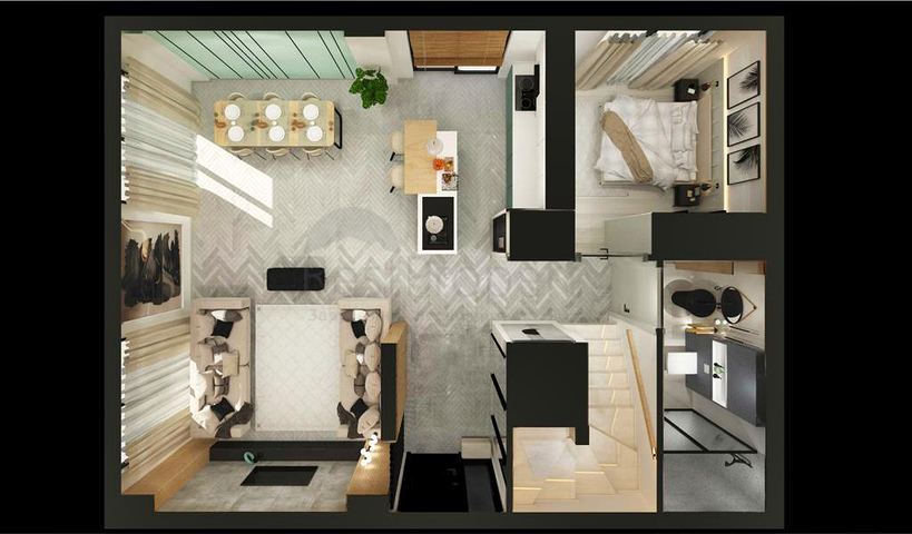 Villen in der Nachbarschaft von Chamyuva , Kemer - Antalya .