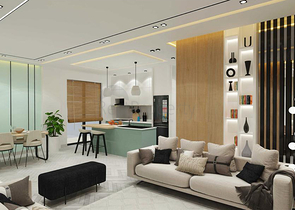 Villen in der Nachbarschaft von Chamyuva , Kemer - Antalya .