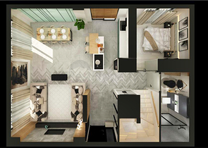 Villen in der Nachbarschaft von Chamyuva , Kemer - Antalya .