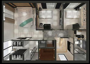 Villen in der Nachbarschaft von Chamyuva , Kemer - Antalya .