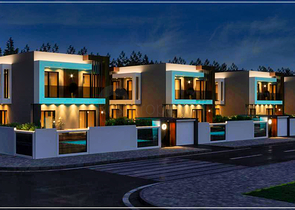 Villen in der Nachbarschaft von Chamyuva , Kemer - Antalya .