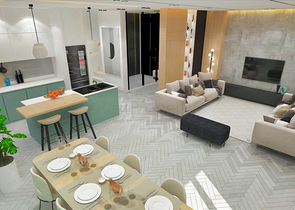 Villen in der Nachbarschaft von Chamyuva , Kemer - Antalya .