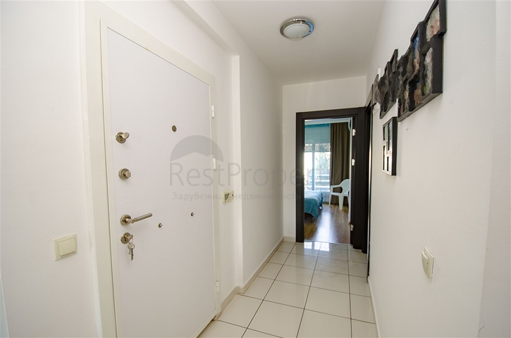 3+1-Wohnung mit Möbeln in einem Komplex in Konyaalti Antalya Persimmon