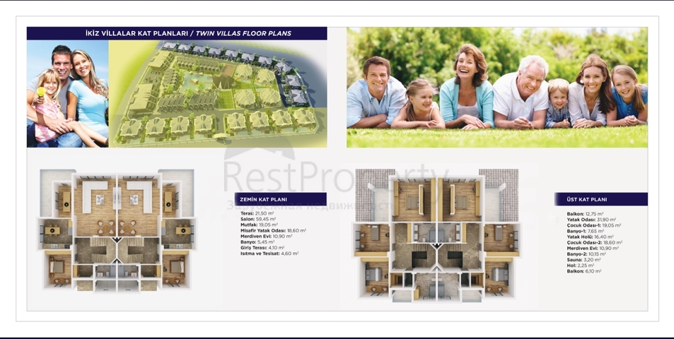 Luxus-Villen-Komplex in Antalya Doshemealty