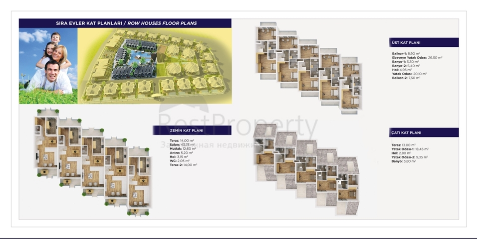 Luxus-Villen-Komplex in Antalya Doshemealty