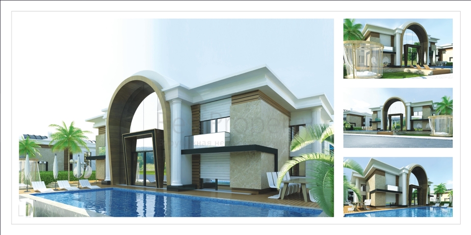 Luxus-Villen-Komplex in Antalya Doshemealty