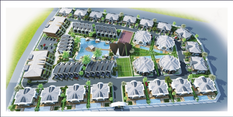 Luxus-Villen-Komplex in Antalya Doshemealty