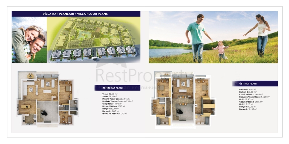 Luxus-Villen-Komplex in Antalya Doshemealty