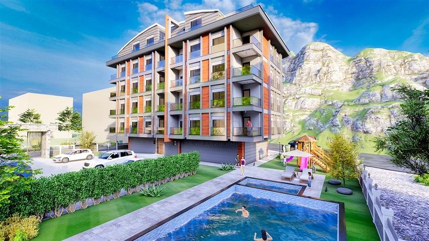 Investitionsprojekt im Wohnbezirk Persimmon - Konyaalti