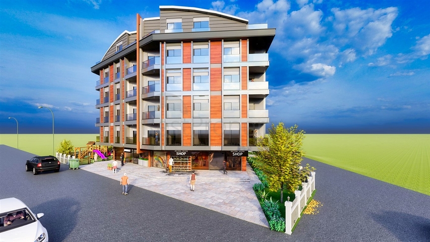 Investitionsprojekt im Wohnbezirk Persimmon - Konyaalti