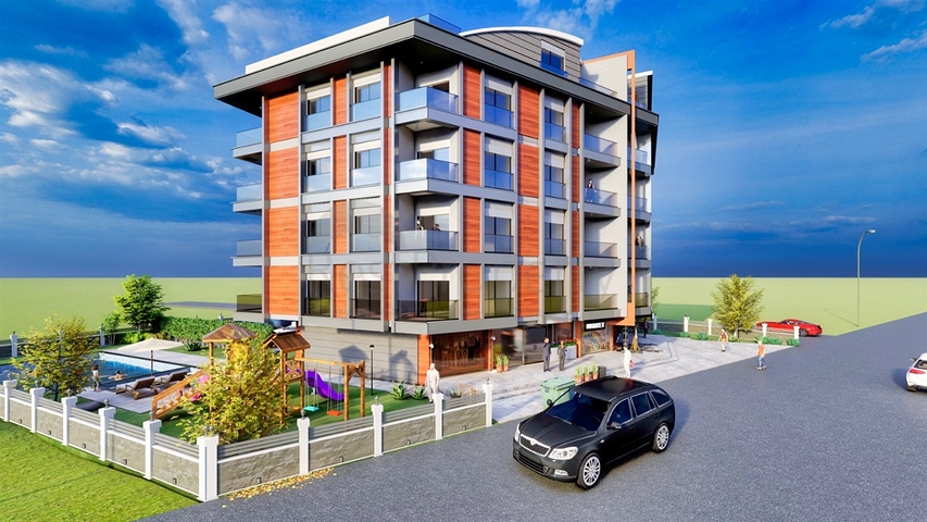 Investitionsprojekt im Wohnbezirk Persimmon - Konyaalti