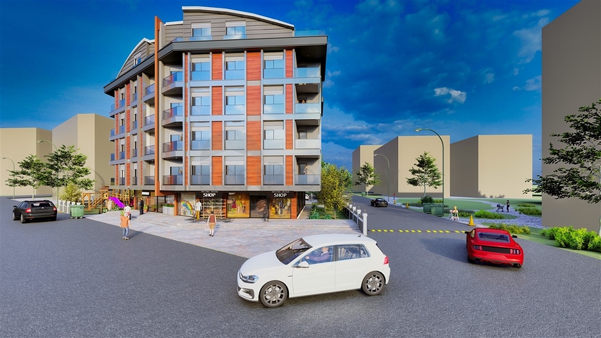 Investitionsprojekt im Wohnbezirk Persimmon - Konyaalti