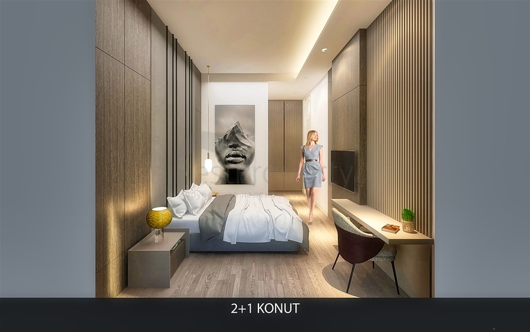 Investitionsprojekt im Wohnbezirk Altyntasch - Antalya